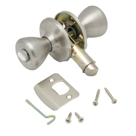 AP PRODUCTS AP Products 013-202-SS Privacy Lock Set - Stainless Steel 013-202-SS